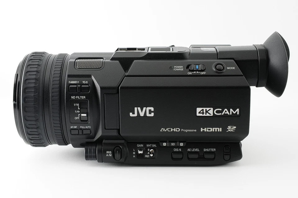 [Near MINT] JVC GY-HM175 4K Camcorder Video Camera From JAPAN - Image 4 of 4