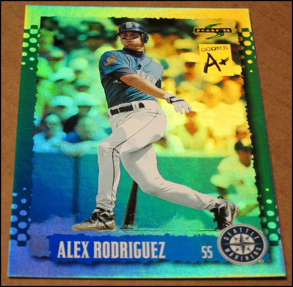 1995 Score Baseball Alex Rodriguez AD Prize Card #AD1 Seattle Mariners NRMT/MINT - Image 3 of 4