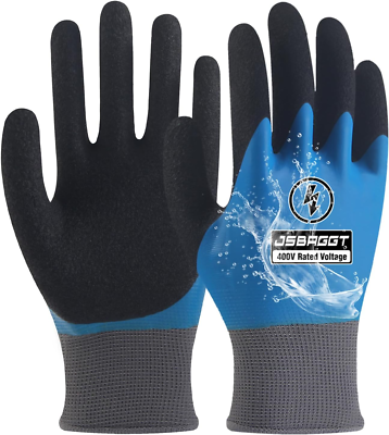 #ad High Voltage Electrical Insulated Work Gloves – Safety Gloves for Electricians $16.80