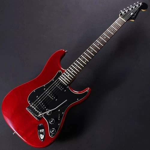 Fender FSR American Deluxe Stratocaster Crimson Red Transparent 2005 Mahogany