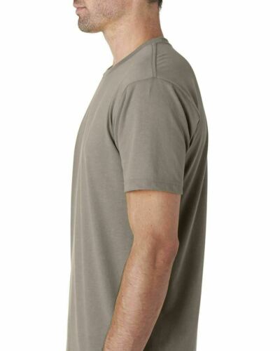 Next Level Men's Sueded Jersey Crew Neck Tee Shirt XS-3XL 6410 - Picture 9 of 79