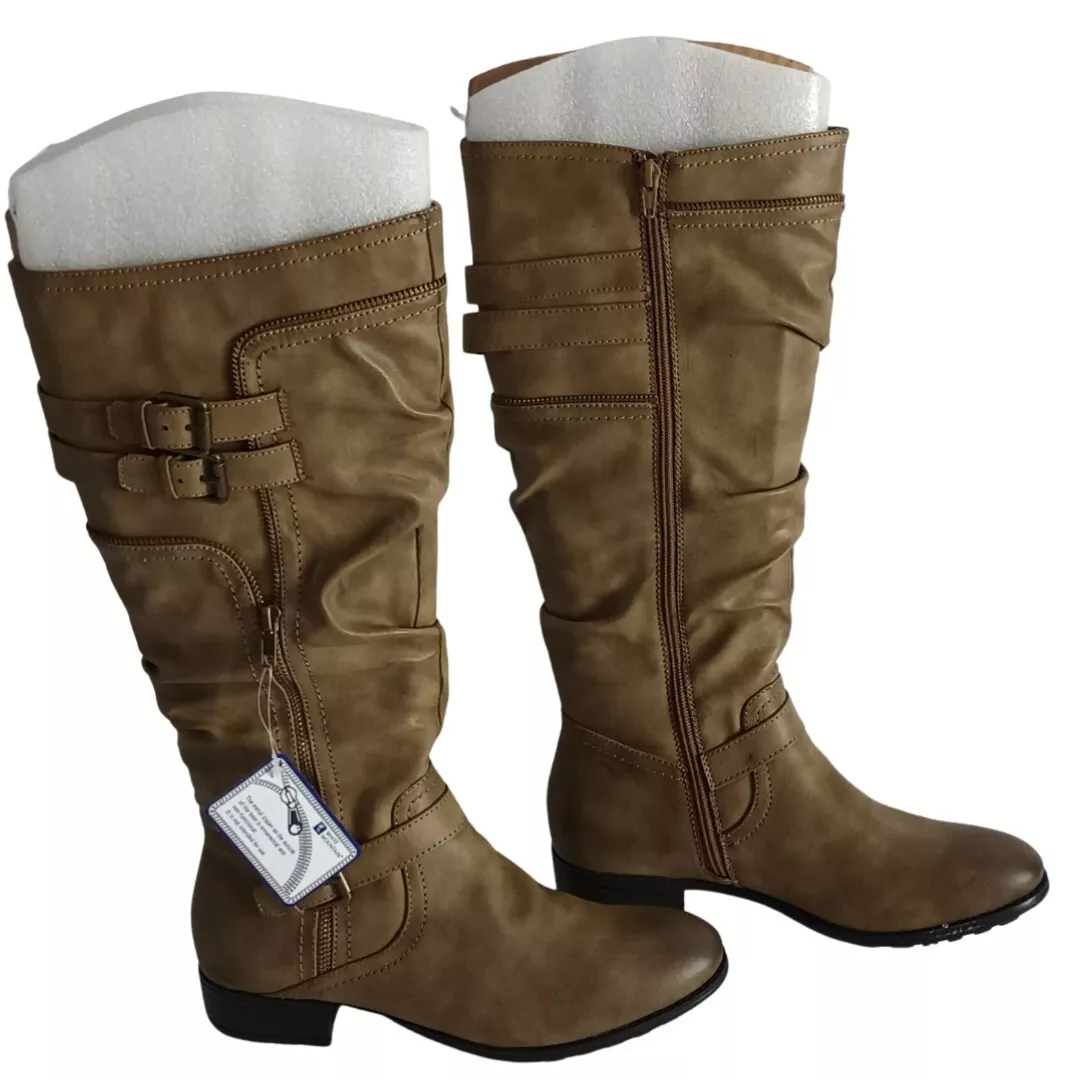 White mountain knee store high boots