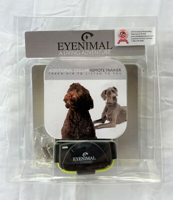 EYENIMAL REMOTE TRAINER ADDITIONAL COLLAR TEACH HIM TO LISTEN TO YOU