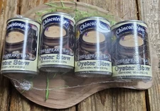 4 Chincoteague 10 oz. Oyster Stew/ wood breadboard  Free ship, READ DESCRIPTION