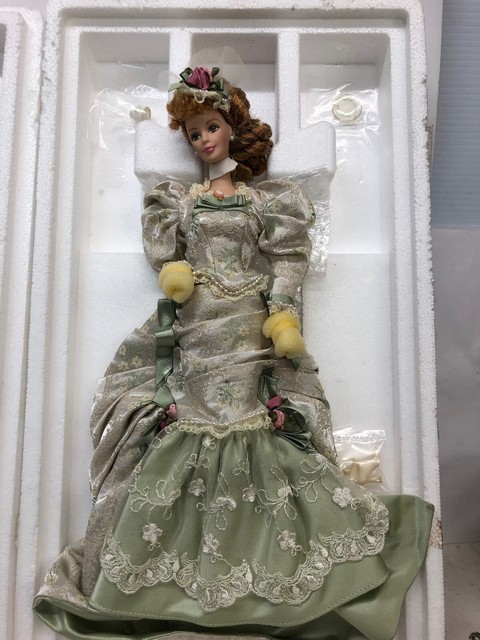 mint memories barbie porcelain doll