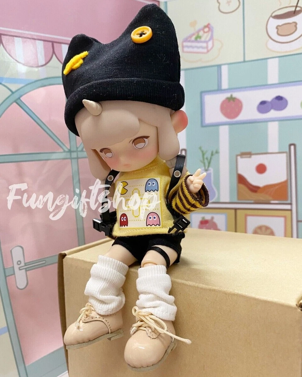 Cute little boy girl Handmade Cloth set for 1:12 OB11 GSC Nendoroid Doll Bjd