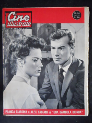 ILLUSTRIERTE FILM Nr. 14 1960 Franca Giardina Alex Fabiani [C90]
