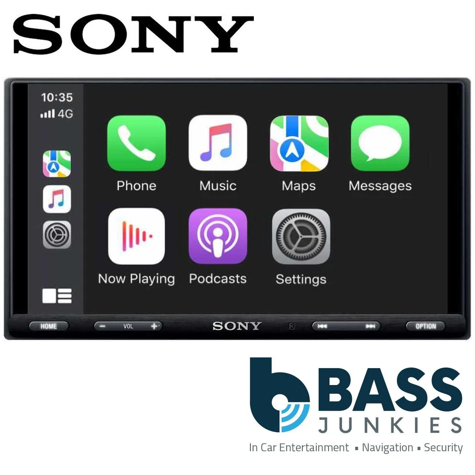 Sony XAV-AX5650 - 6.95" Mechless CarPlay Android DAB Bluetooth Screen REFURB