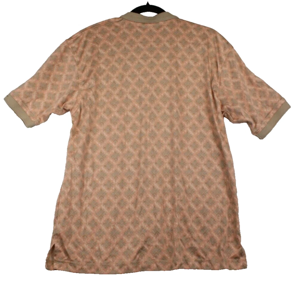 Camisa de golfe Reebok feminina vintage estampada manga curta algodão tamanho XL extra grande - Imagem 2 de 4