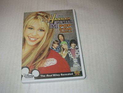 HANNAH MONTANA POP STAR FROFILE DVD MOVIE  C1647
