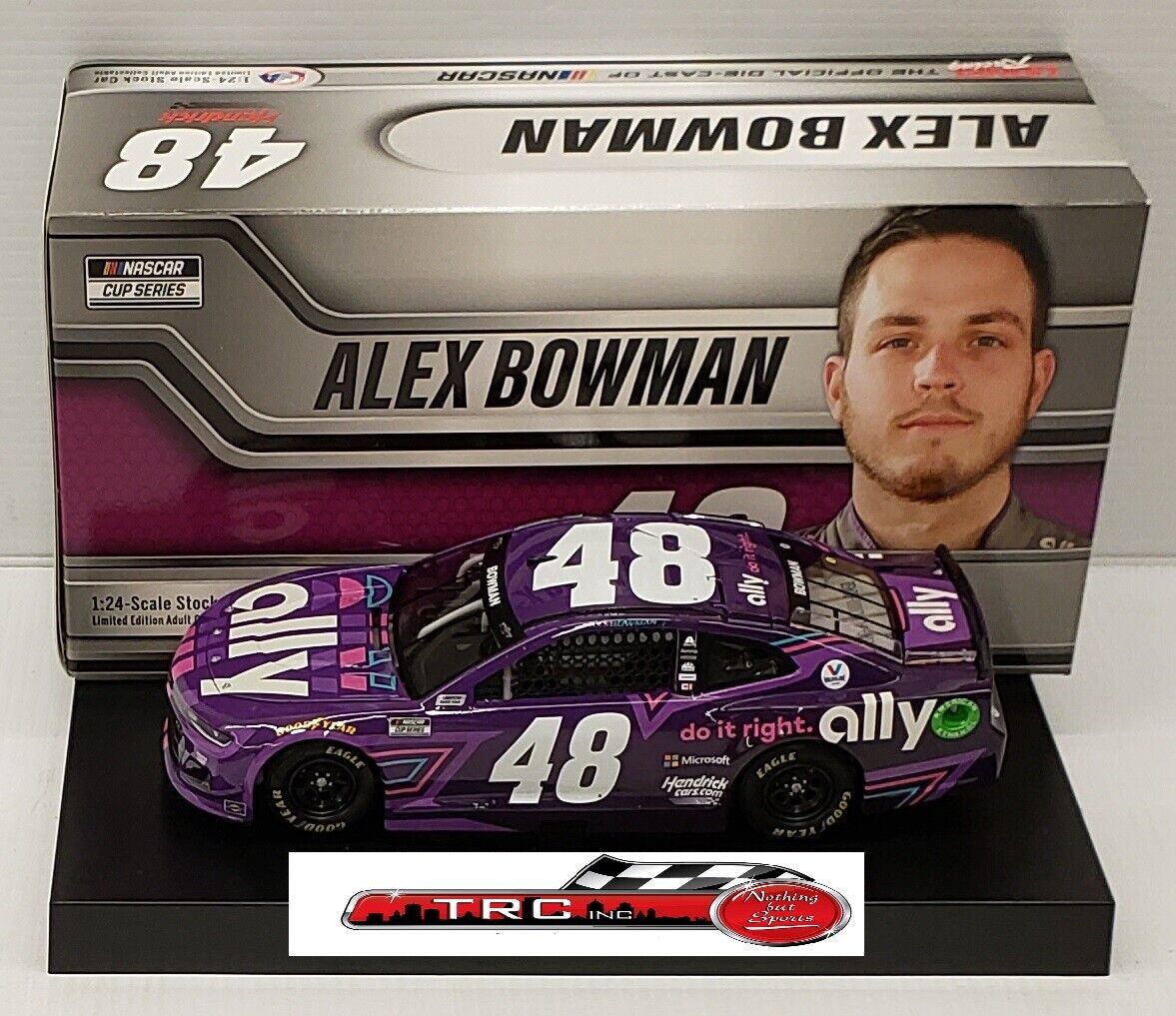 Alex Bowman 2021 Lionel #48 Ally Chevy Camaro 1/24 | eBay