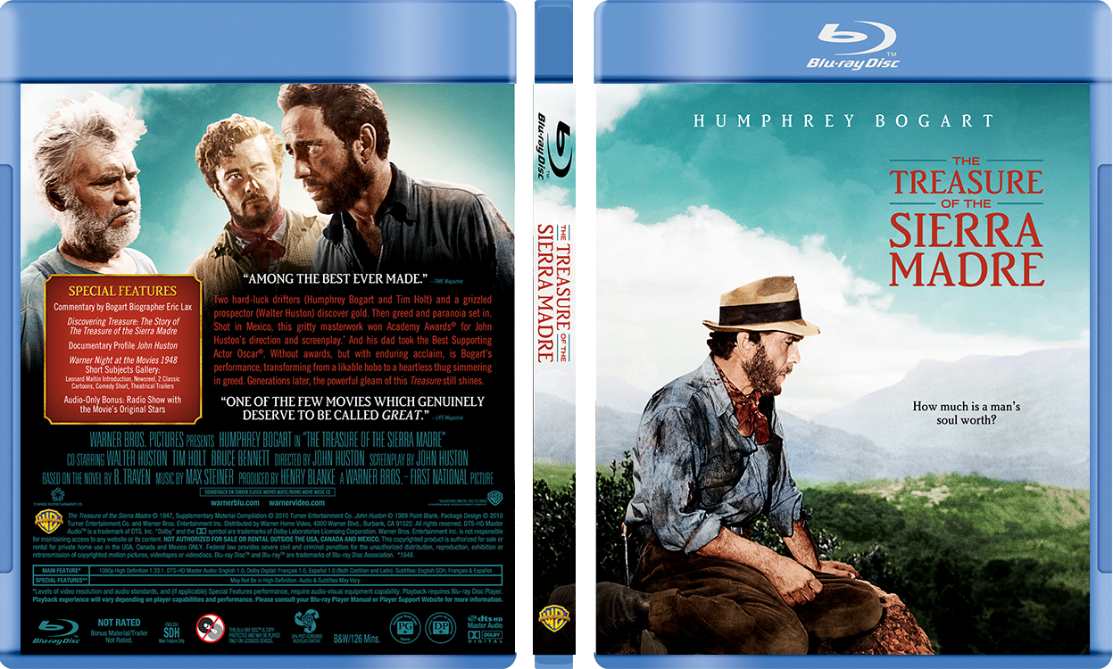 Custom Replacement Bluray Cover W/ EMPTY Case Casablanca / Clue (No