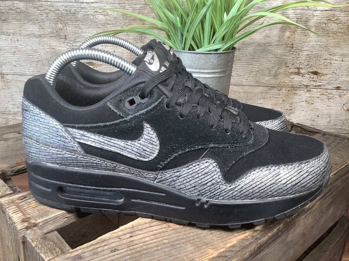 Air max hot sale 1 schwarz grau