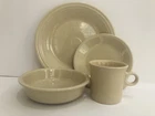 Fiesta Ivory 4 Piece Place Setting By Homer Laughlin
