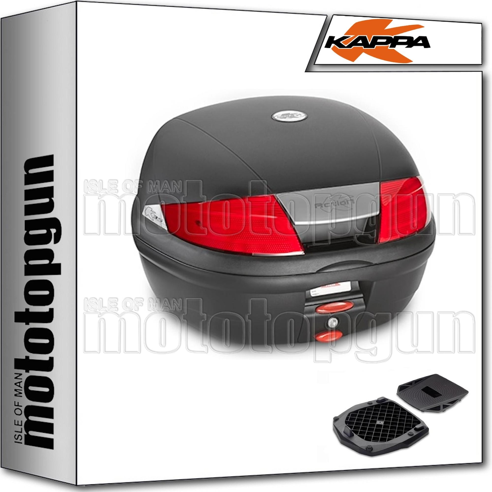 KAPPA MALETA K35N + ADAPTADOR HONDA PCX 125 150 2010 10 2011 11 2012 12 2013 13