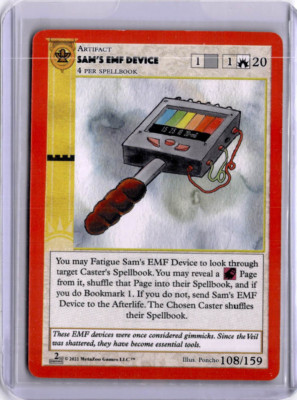 #108/159 - SAM S EMF DEVICE - REGULAR - CRYPTID NATION 2ND ED - METAZOO - ENG