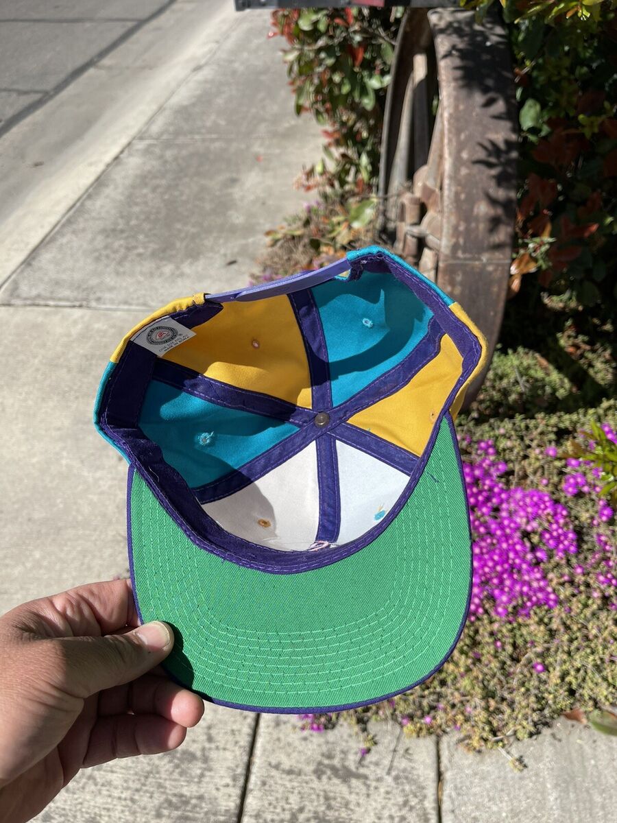 Vintage RARE 80s/90s Color block Pinwheel Stussy Snapback Vintage RARE 80s/90s Color block Pinwheel Stussy Snapback