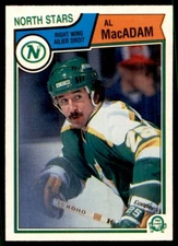 1983-84 O-Pee-Chee Al MacAdam Minnesota North Stars #173