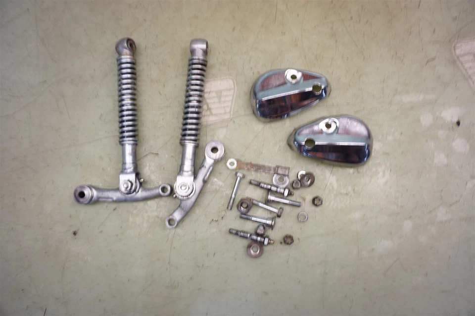 Honda S65 S 65 CS65 1966 Sport 65cc *2653 cubiertas de amortiguadores delanteros Foto 2 de 4