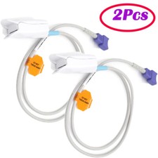 2Pcs Adult Finger Clip SpO2 Sensor Probe Pulse Oximeter Fit For Masimo All Model