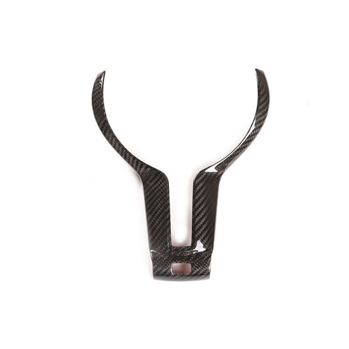 Carbon Fiber Steering Wheel Cover For BMW F22 F30 F32 F10 F15 F16 X5 X6 M Sport - Picture 3 of 12