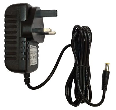 ZOOM AD-19 POWER SUPPLY (2 METER) ADAPTER UK 12V 2A