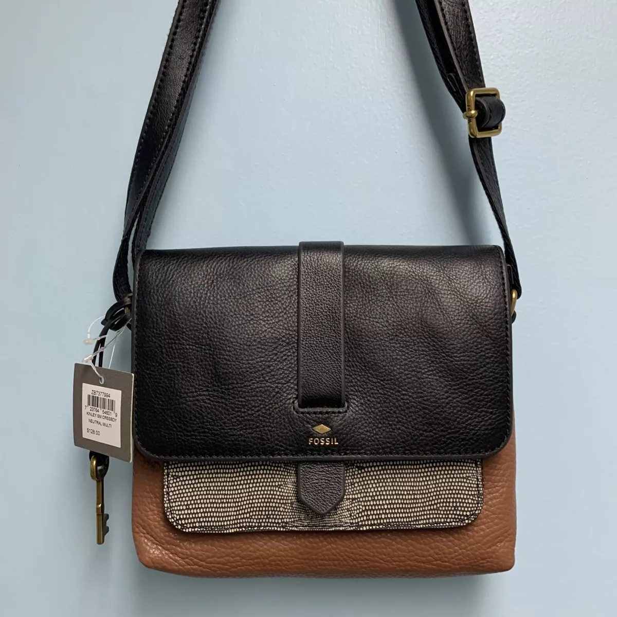 Fossil kinley leather crossbody new arrivals