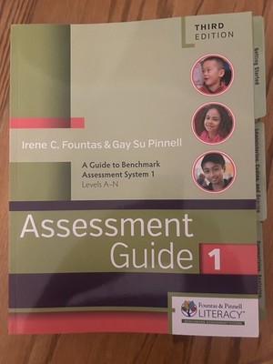 Fountas & Pinnell Benchmark Assessment System 1 3rd Ed Guide & Forms Heinemann