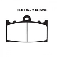 Bremsbelag EBC FA366V Hinten FüR Suzuki VL 1500 C1500 Intruder Bj. 2005-2009