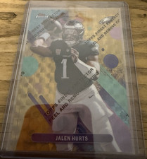 Topps 2025 Finest Performance Jalen Hurts #63 Philadelphia Eagles /50