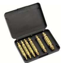 6 Pro Damaged Screw Extractor Drill kit Stripped Broken Stuck Screw Bolt Remover