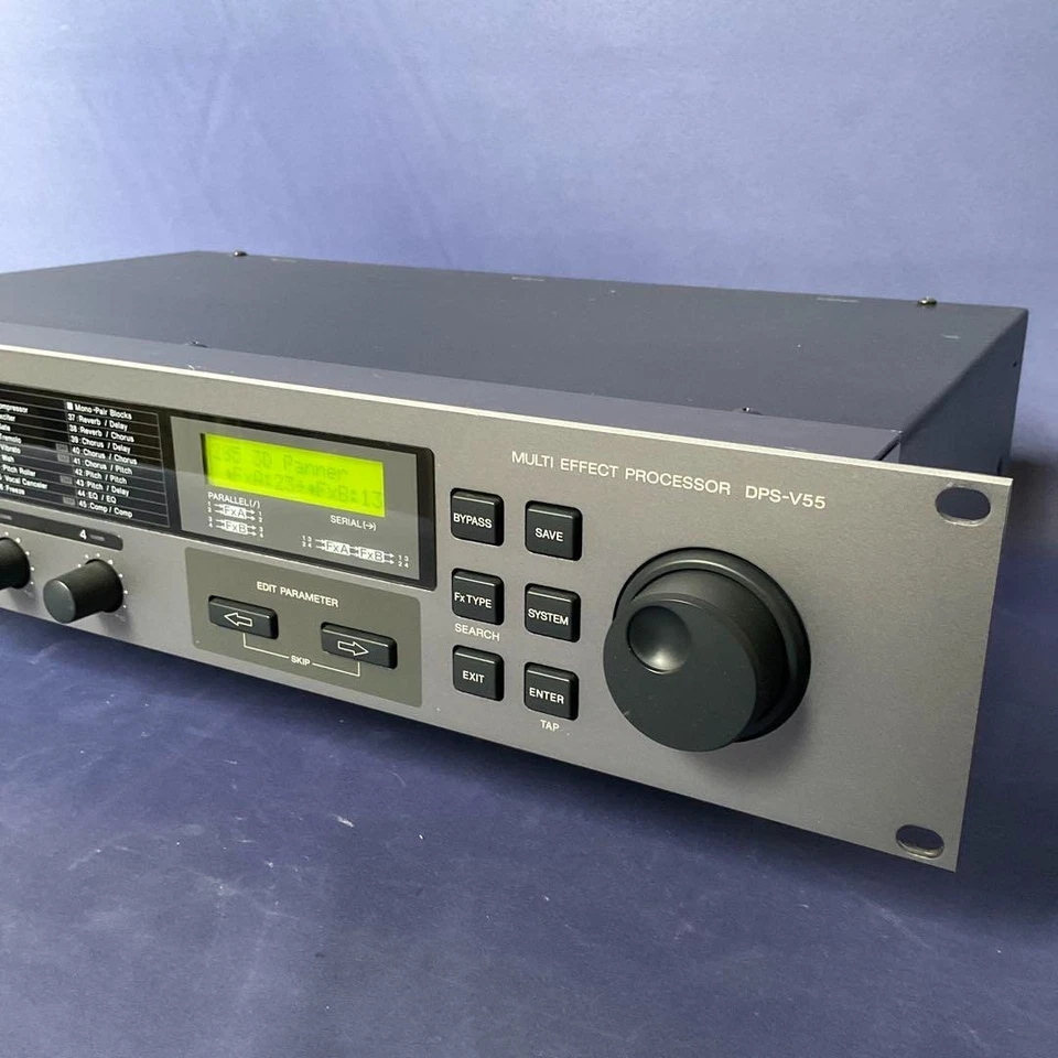 SONY DPS-V55 Rackmount Audio Multi-Effect Signal Processor Silver Sound Music - Image 3 of 4