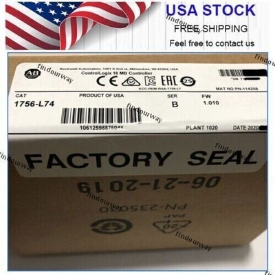 New NEW PLC 1756-L74 16MB Controller ControlLogix Logix5574 Processor 1 PC
