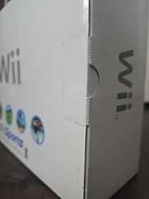 Nintendo Wii White Console with Wii Sports Never Used. Vaulted Nearly 20 Years