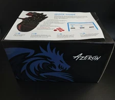 AZERON Customizable Wired Gaming Device Black/Orange - Complete Set