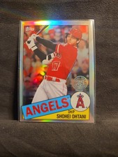 2020 Topps Chrome - 1985 Topps Shohei Ohtani #85TC-7