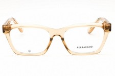 SALVATORE FERRAGAMO SF2986-259-53 Eyeglasses Frame Size 53mm 16mm 145mm BEIGE Wo