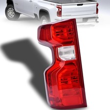 Left Driver Side Tail Light for 2019-2024 Chevy Silverado 1500 2500HD 3500HD