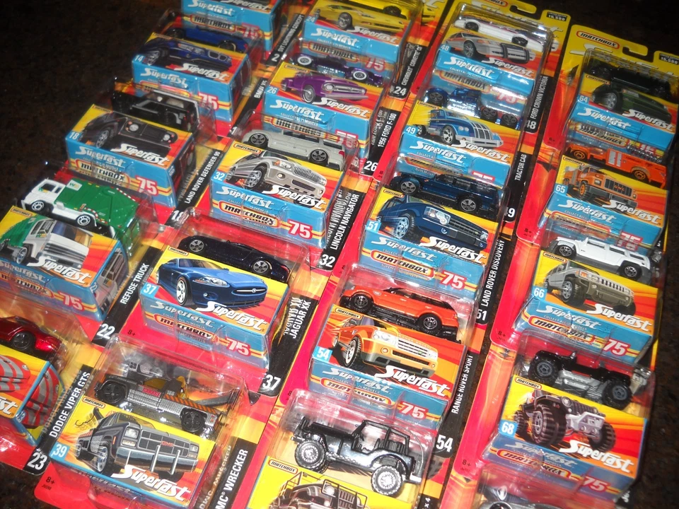 😎MATCHBOX 75 SUPERFAST-LIMITED EDTION-1 of 15,500-LOT of 20--AWESOME BUNCH😎 - Image 3 of 4