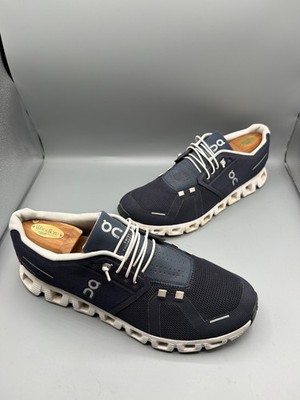 On Cloud 5 Running Shoes 11 Men's Blue Navy Sneaker Atheltic Gym Outdoor Hiking