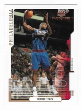 2000-01 Upper Deck MVP George Lynch Philadelphia 76ers Basketball Card #130