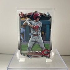 2025 Topps Bowman- Sammy Stafura, 1st Bowman Paper #BP-100