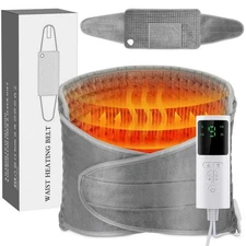 9 Modes Electric Heat Pad Adjustable Heating Belt Warmer Waist Back Pain Relief