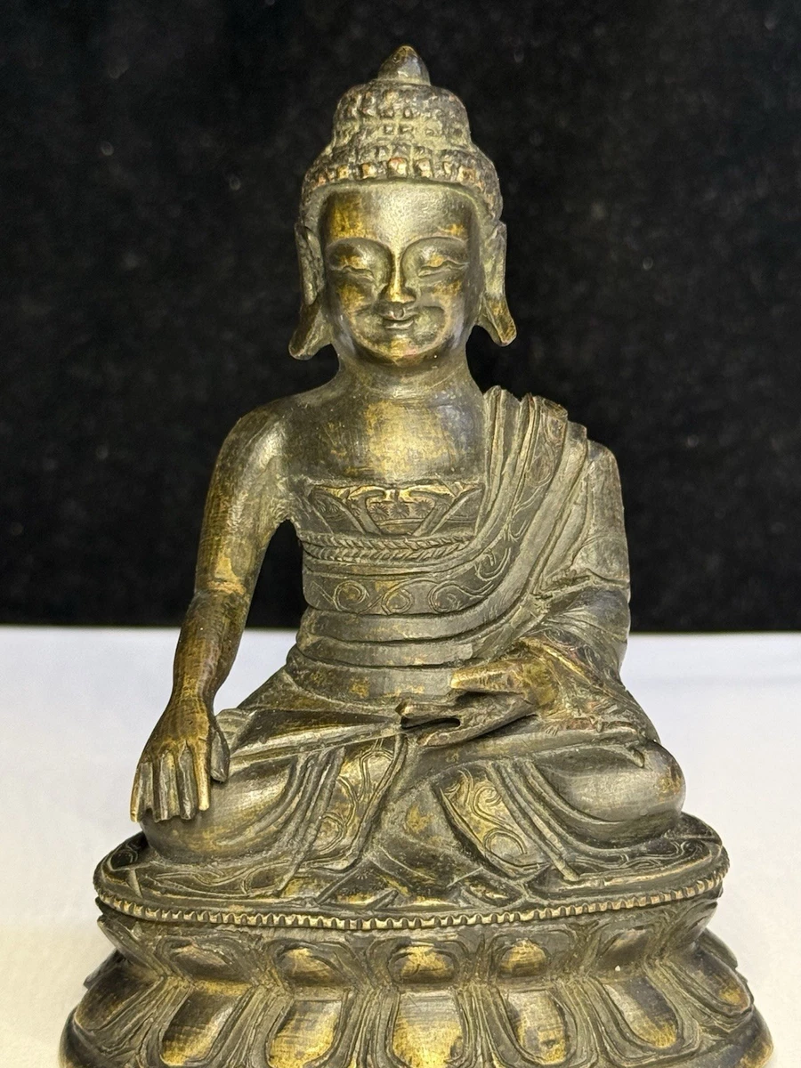 古董原始中国风青铜佛像和雕像| eBay