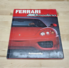 Ferrari 360 Modena Book Automobilia Dust Jacket Hardcover Out of Print 2000
