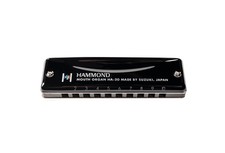 Suzuki Hammond HA-20 C Key 10-Hole Harmonica Brass Cover Aluminum Body New