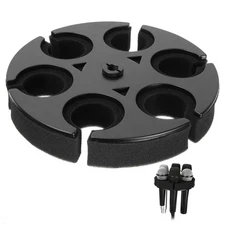 Multi Microphone Holder, Wired and Wireless Mic Holder for Stand, Hold Up to ...