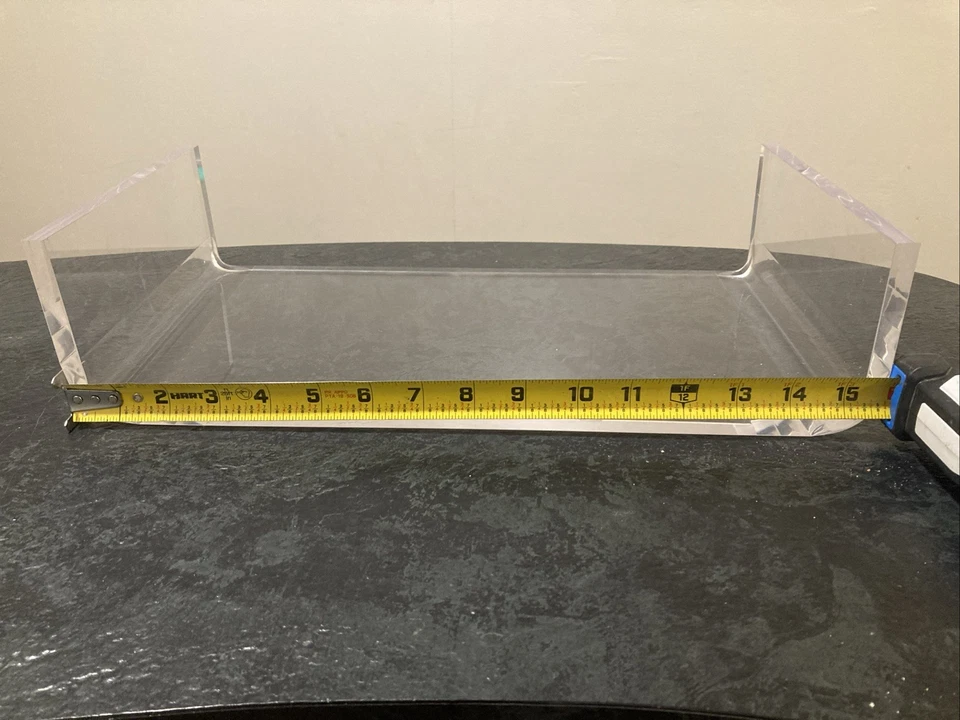 Acrylic Riser Desk Dresser Computer Stand - Image 3 of 4