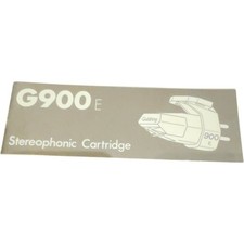 Goldring G900 E Stereophonic Manual Instruction Book