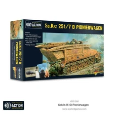 Bolt Action German Sd.Kfz 251/7 D Pionierwagen Half-Track